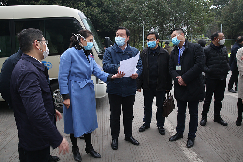 张彤市长一行莅临我院城南病区慰问调研-乐山市人民医院